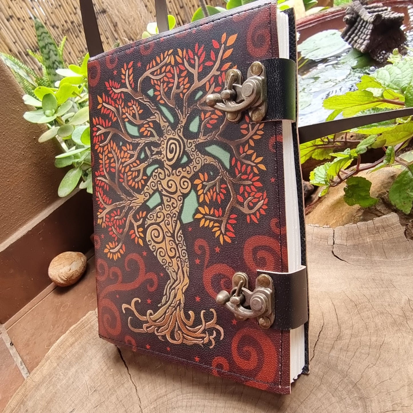 Rooted In Love Leather Journal