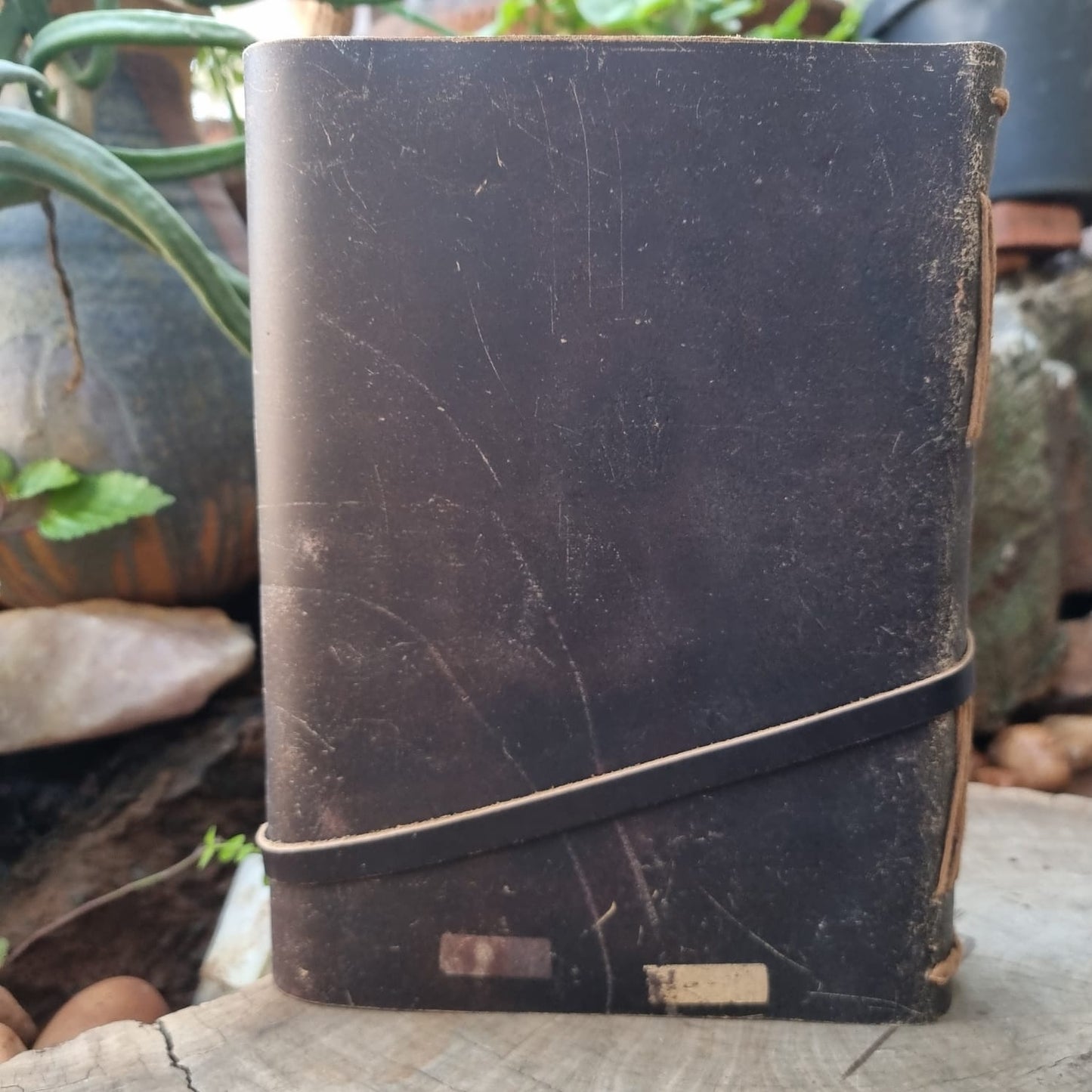 Key To My Heart Leather Journal