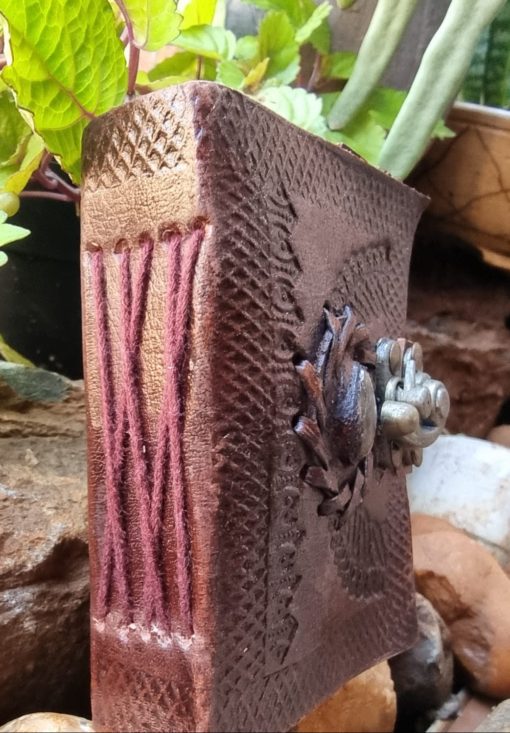 Labradorite Drop Mini Leather Journal ( Mini )