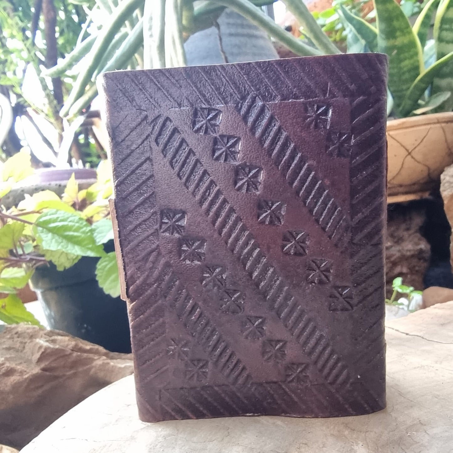 Amethyst Leather Journal ( Mini )