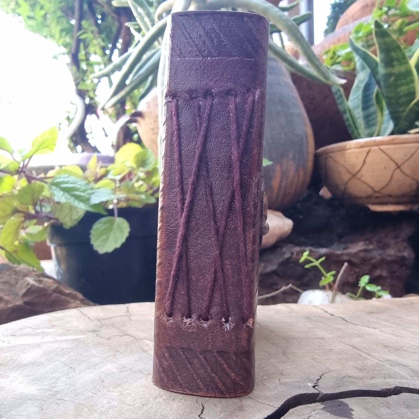 Tiger's Eye Leather Journal ( Mini )