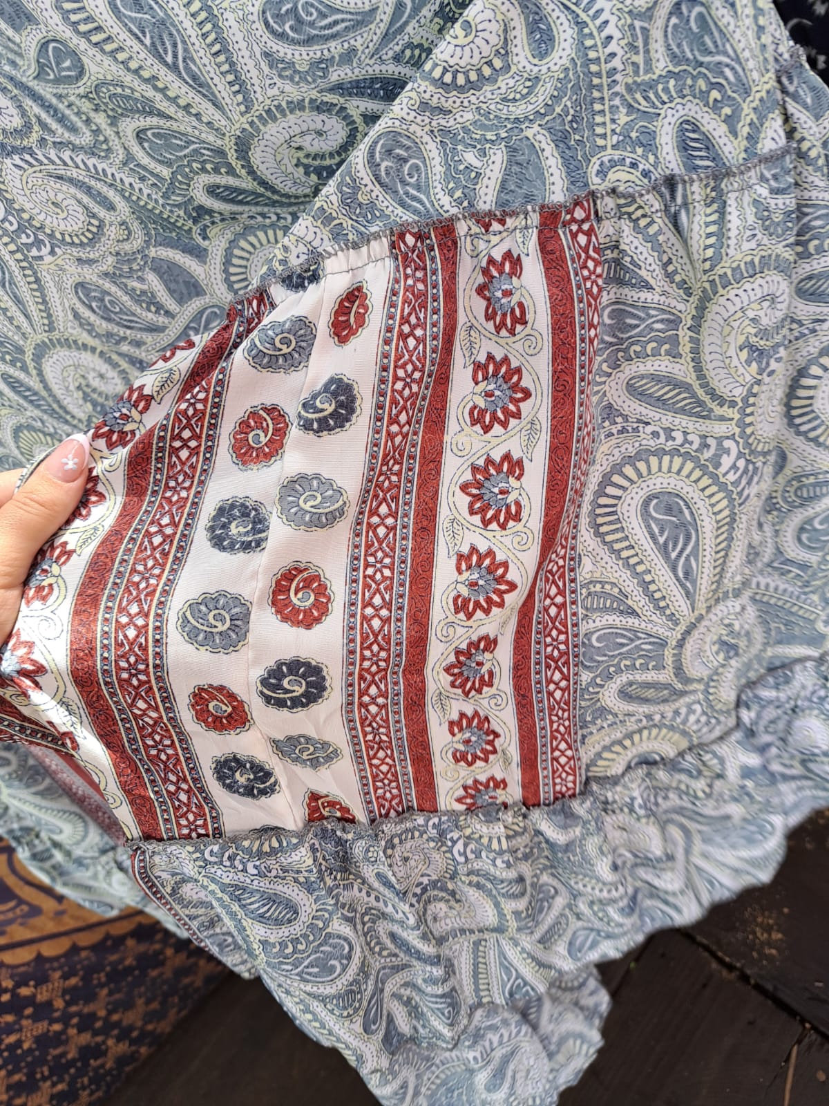 Secret Garden Silk Dress