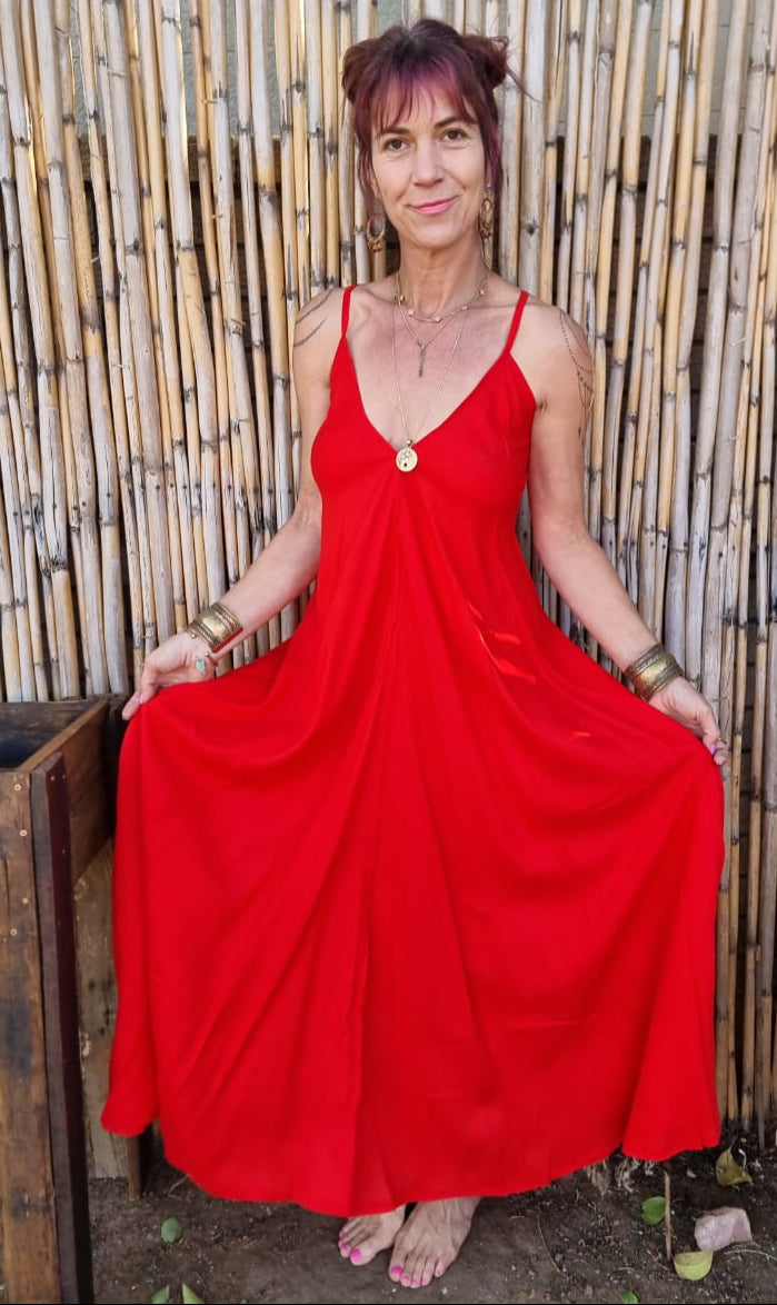 Cherry Kiss Cotton Dress