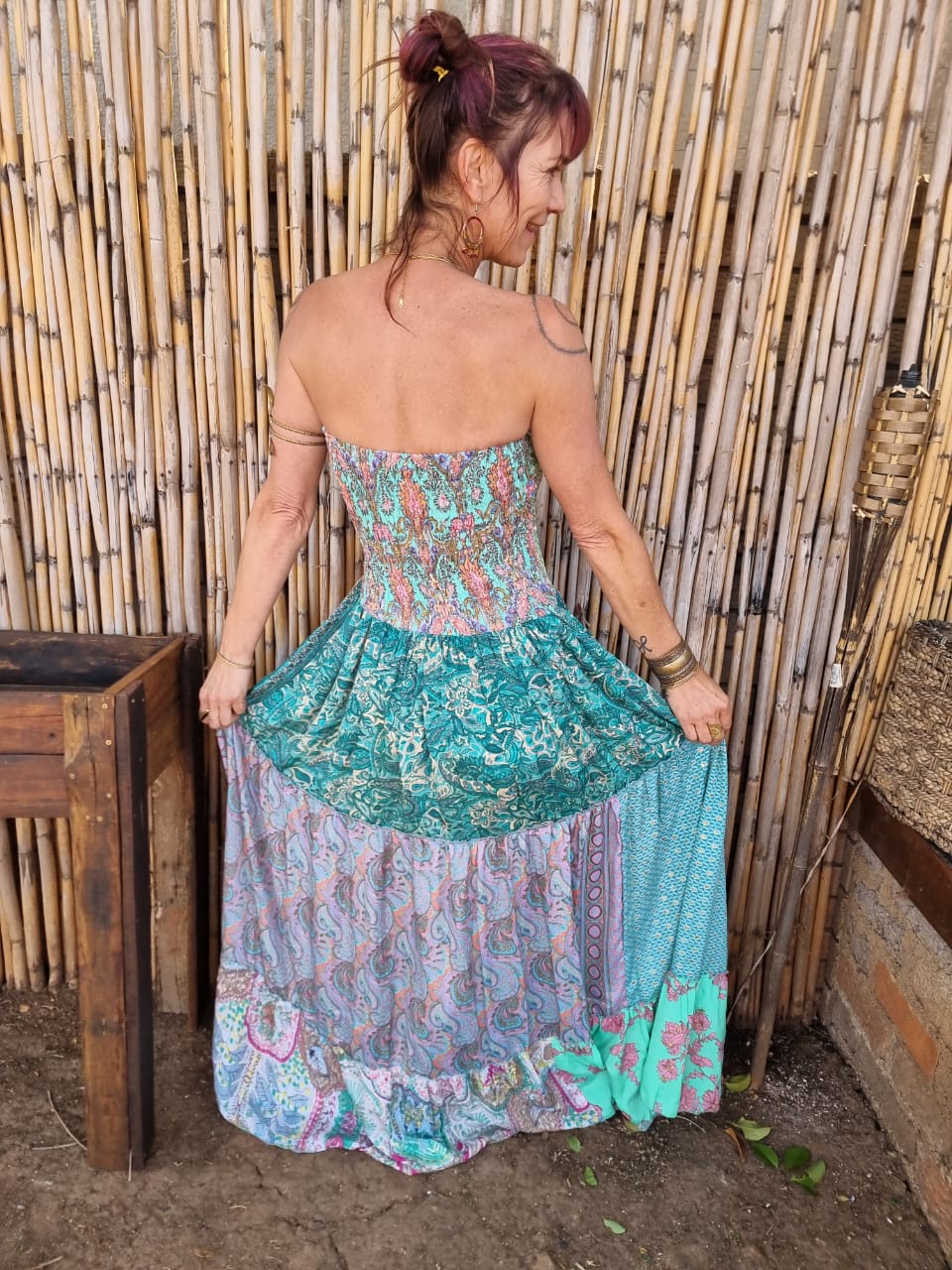 Princess Pearl Silk Dress