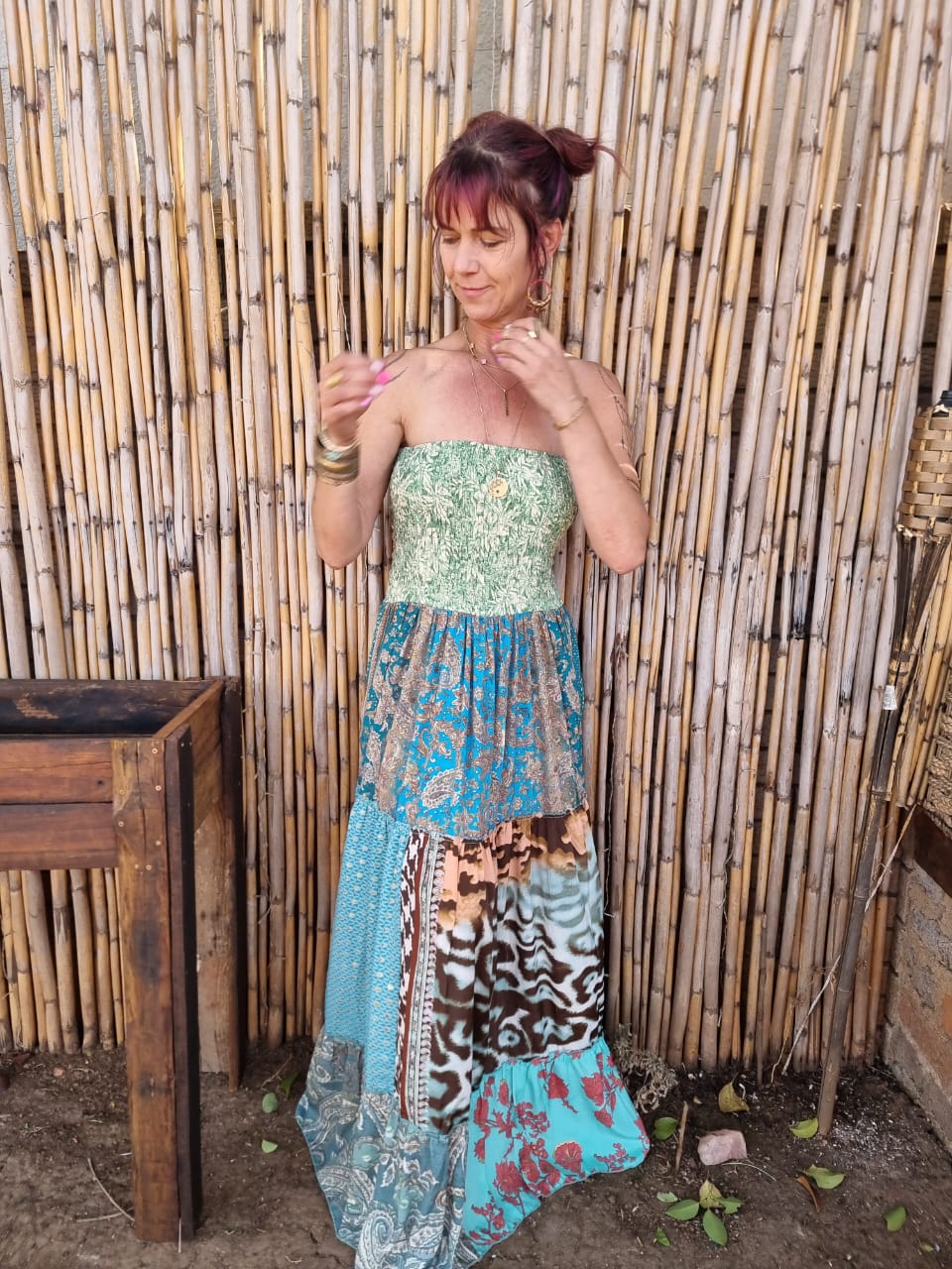 Princess Pearl Silk Dress
