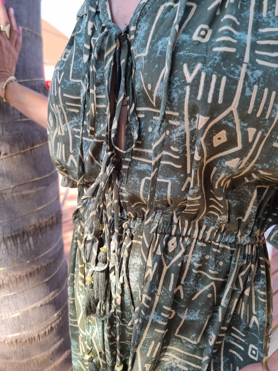 Amazonian Isles Silk Jump-suit