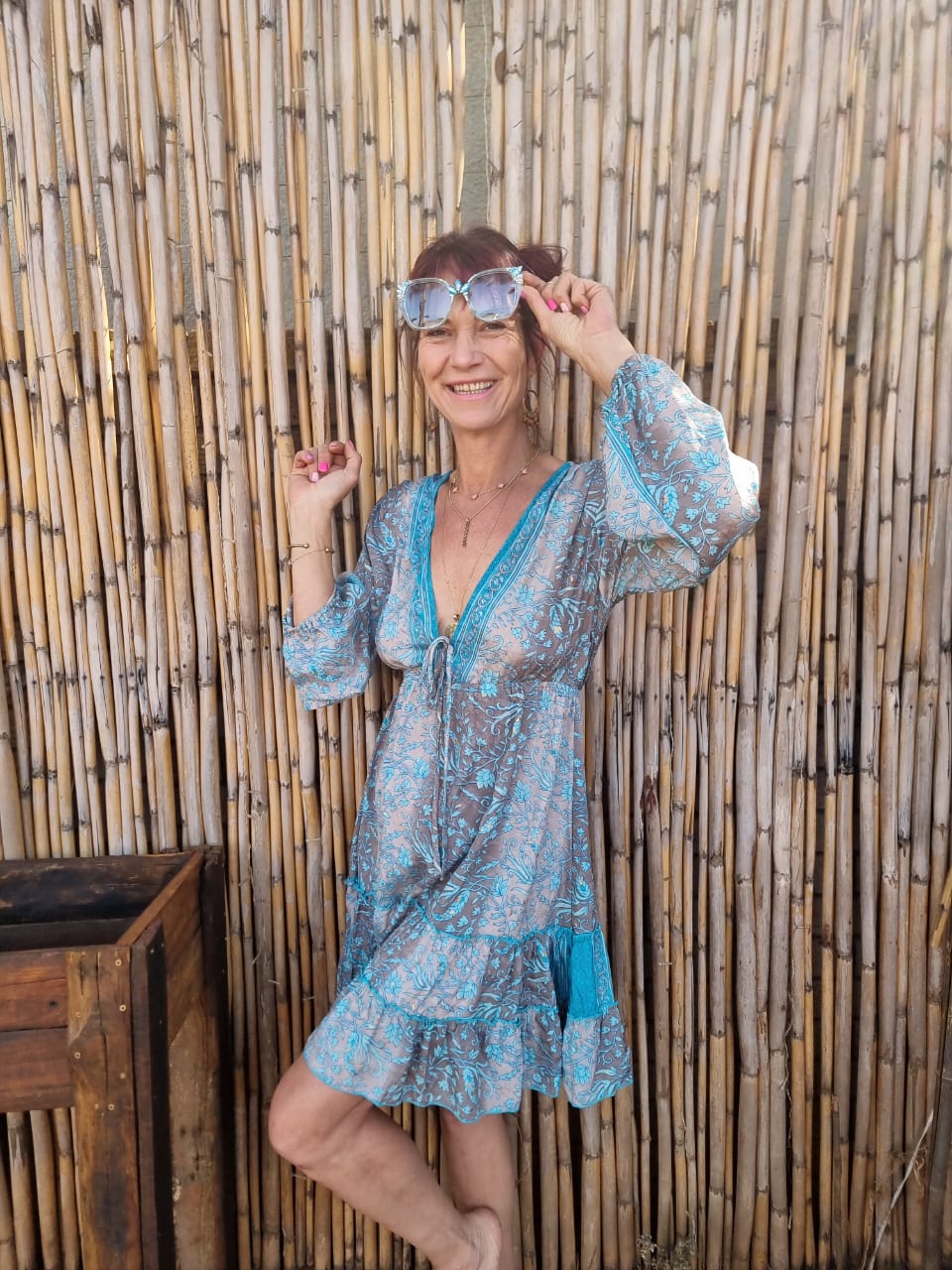 August Air Silk Dress