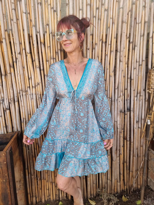 August Air Silk Dress