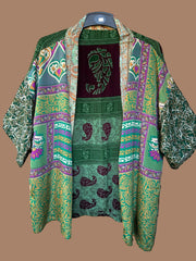 Butter-silk Chameleon Kimono