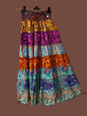 Wanderlust Patchwork Gypsy Skirt