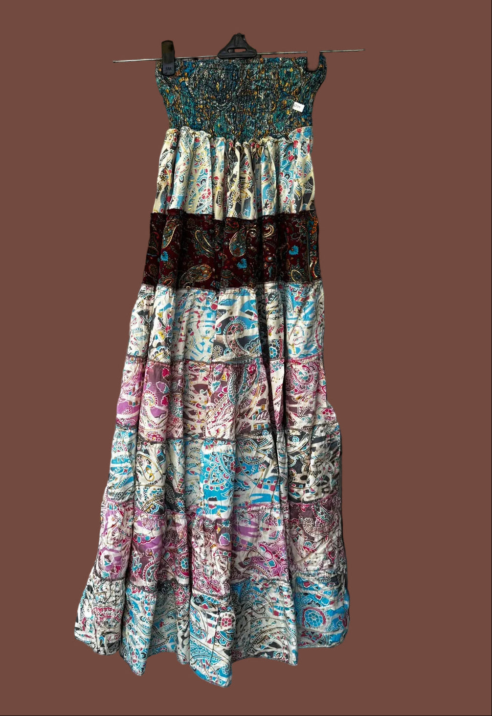 Wanderlust Patchwork Gypsy Skirt