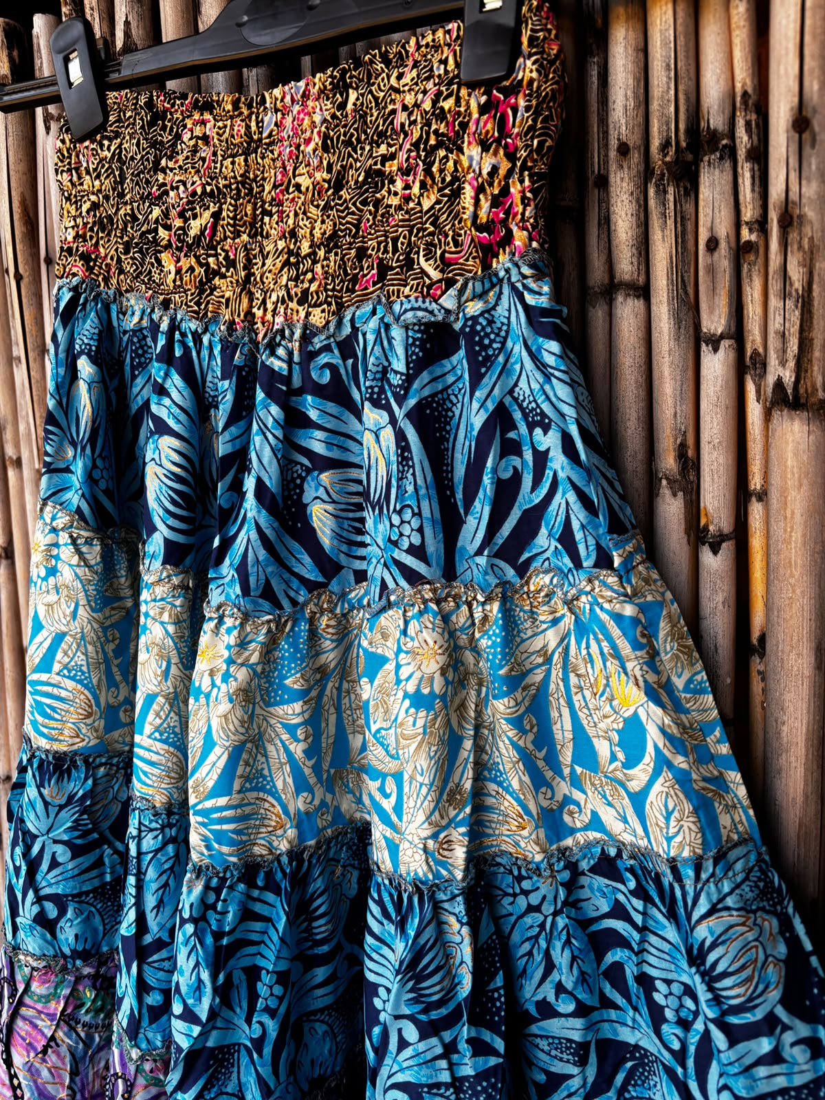 Wanderlust Patchwork Gypsy Skirt