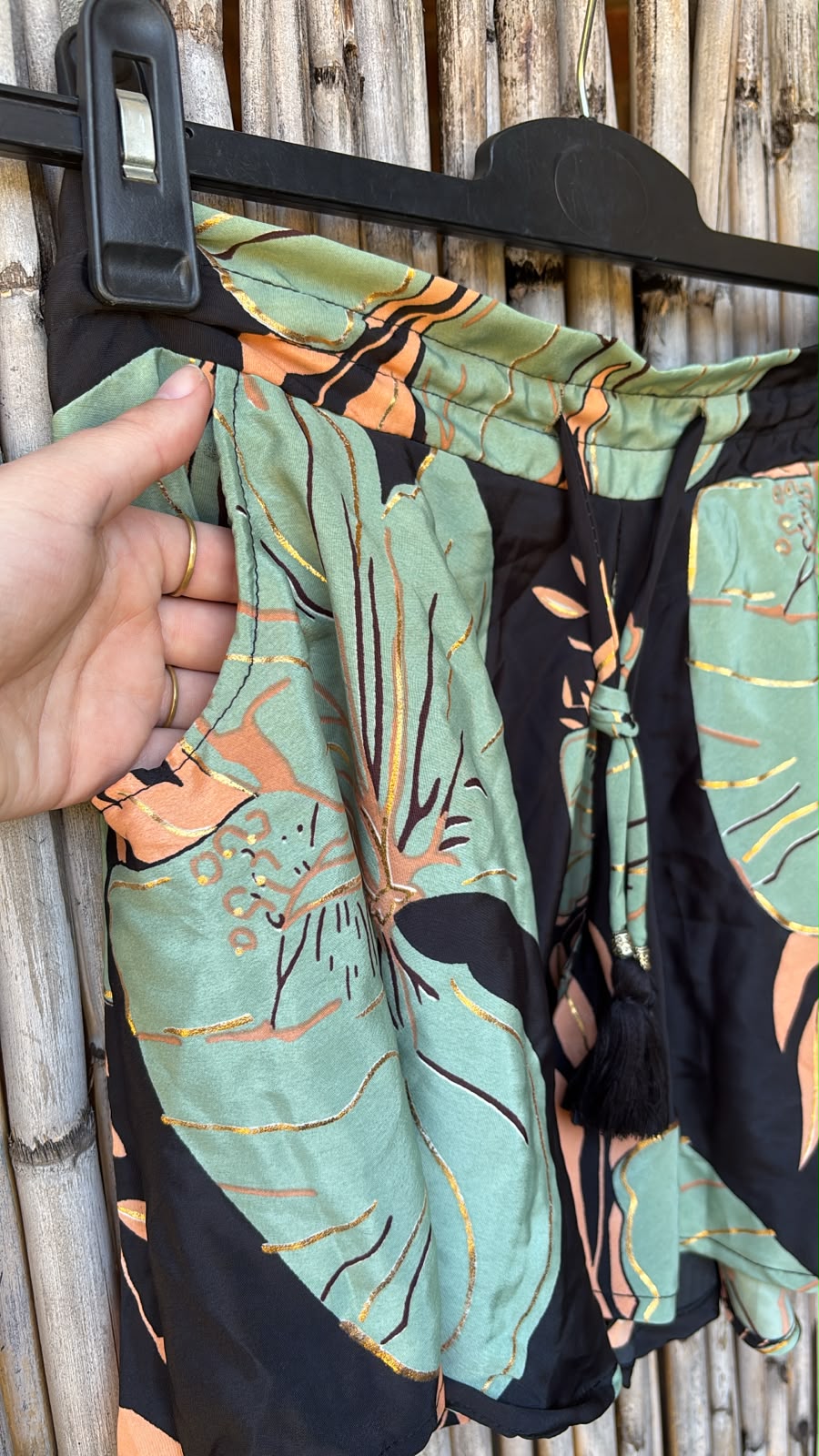 Secret Cove Silk Shorts