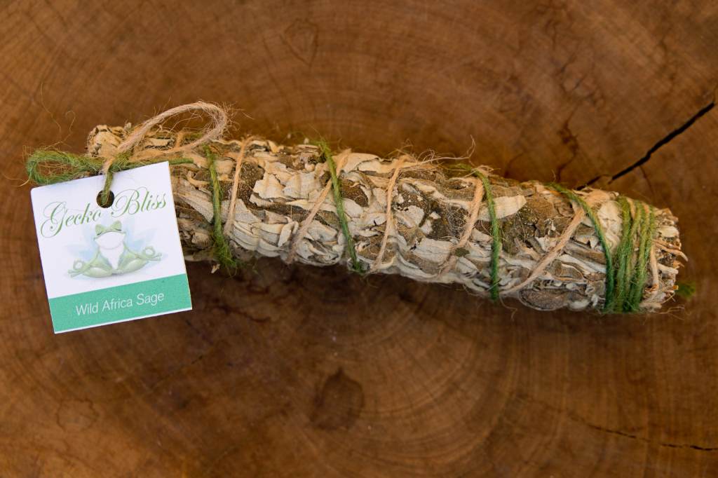 Gecko Bliss Wild Africa Sage Smudge Wand