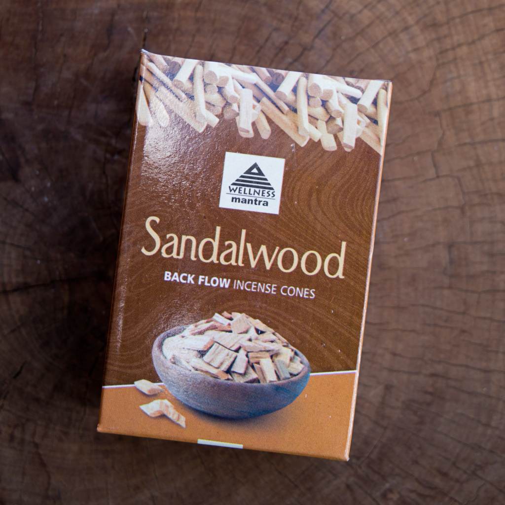Sandalwood Back Flow Cones