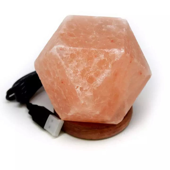 USB Hexagon Himalayan Salt Lamp