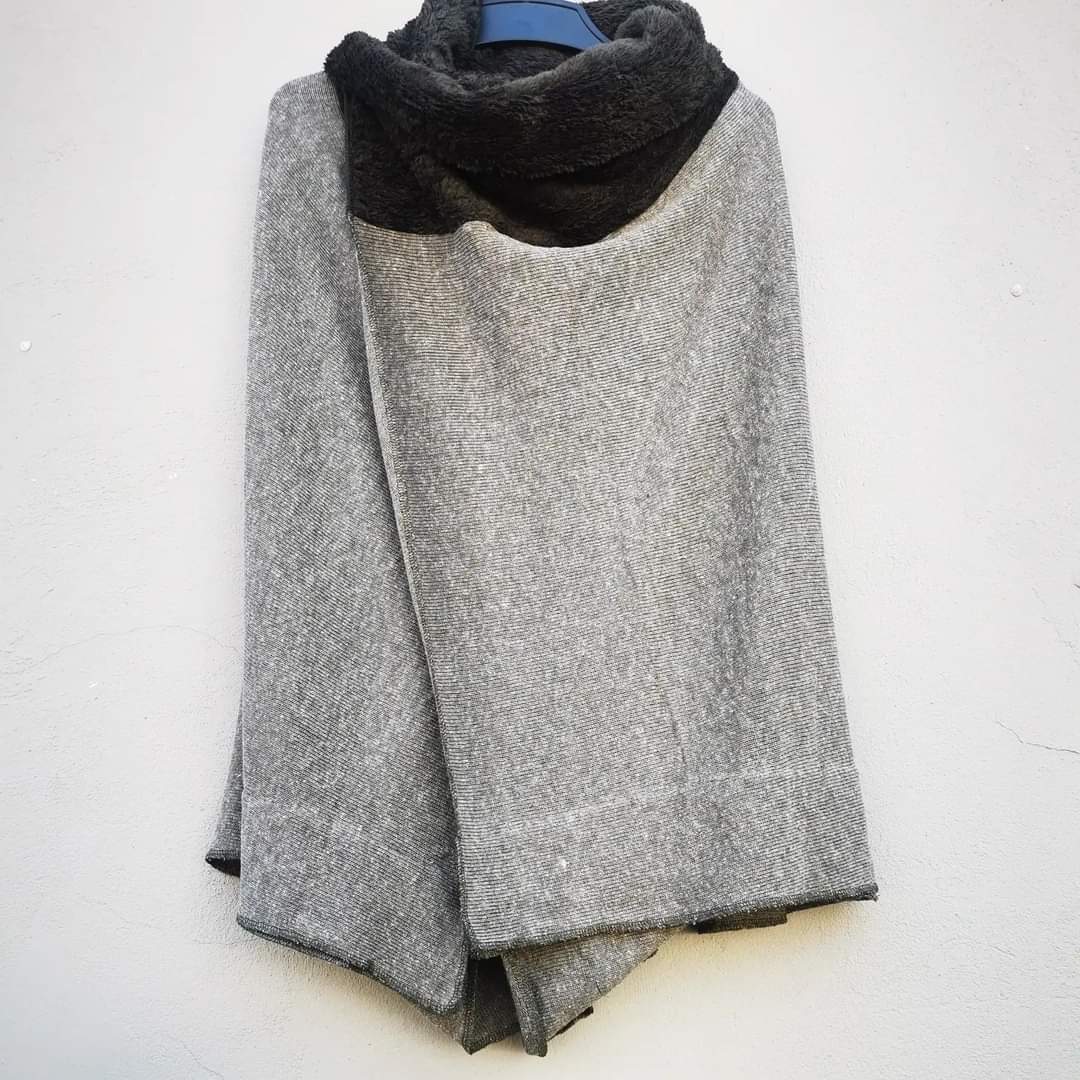 Knitted Poncho Wrap