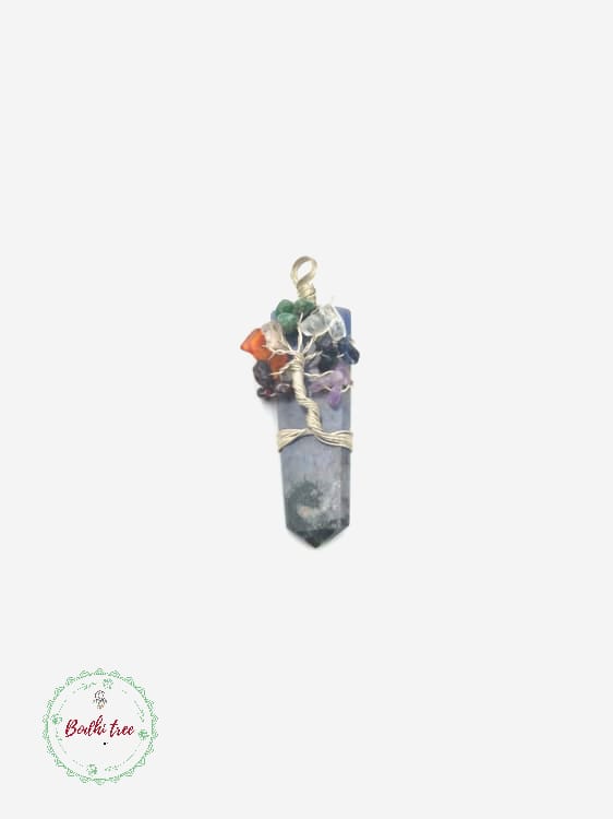 Chakra Tree Of Life Crystal Pendants