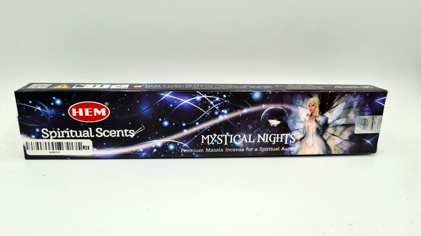HEM Spiritual Scents Mystical Nights incense sticks