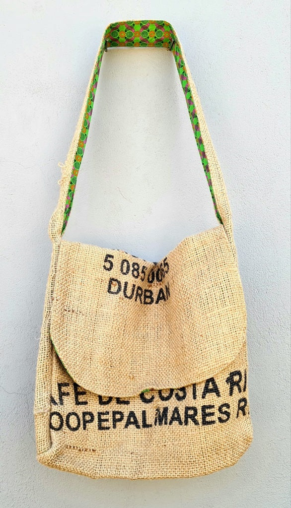 Hessian Satchel