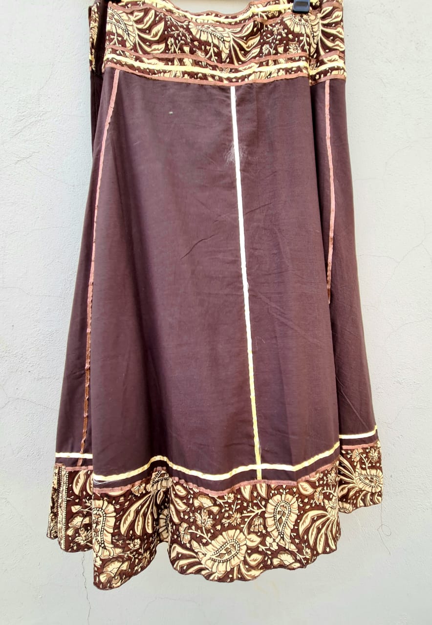 Paisley Wrap Skirt