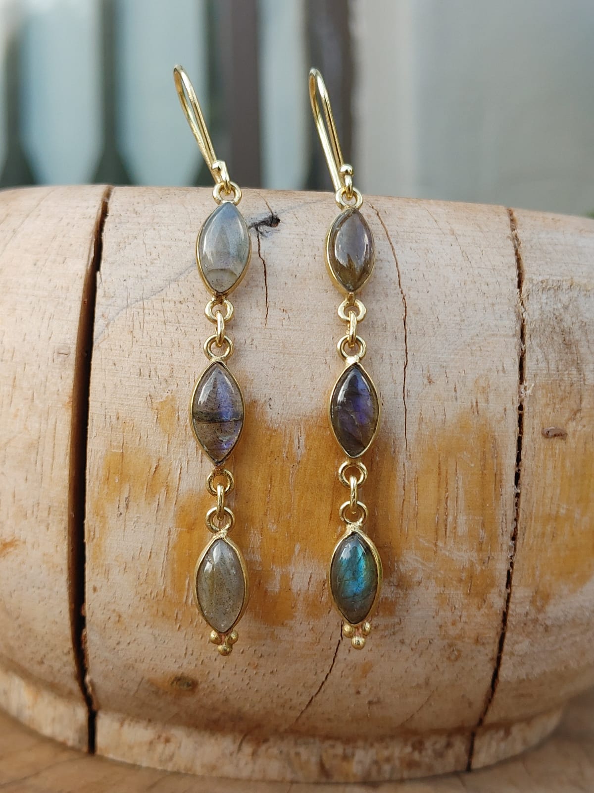 Labradorite Drop Earrings