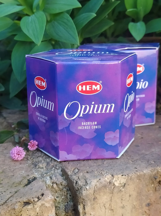 Opium BackFlow Incense Cones
