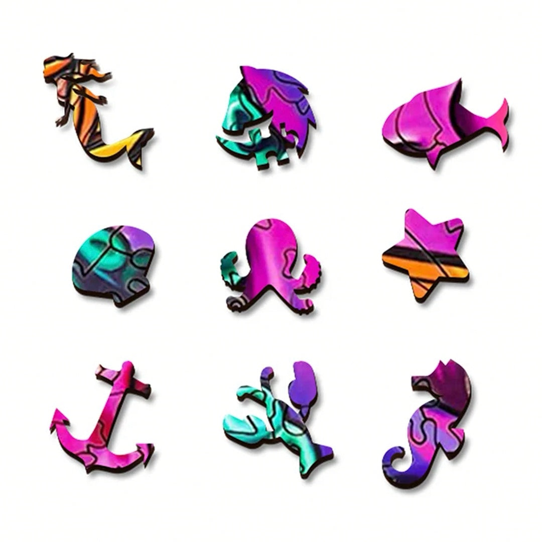 Octopus Wooden Puzzle