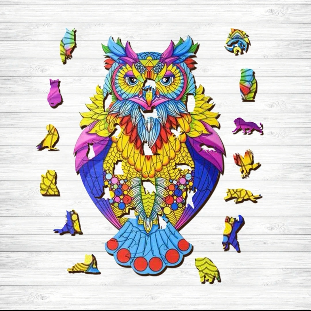 Owl Wooden Puzzle
