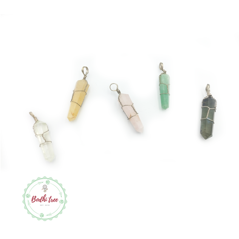 Wire Wrapped Crystal Points