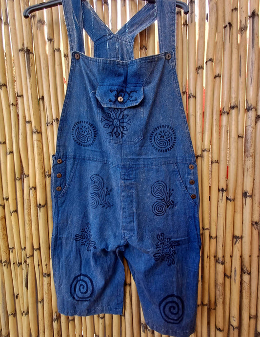 Blueberry Dungarees (short)