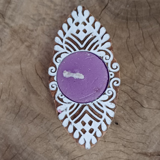 Purple Palace Candle Stamp