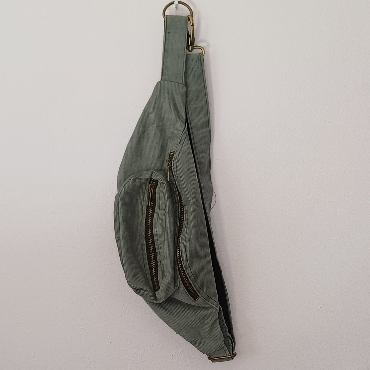 Corduroy Moon Bag