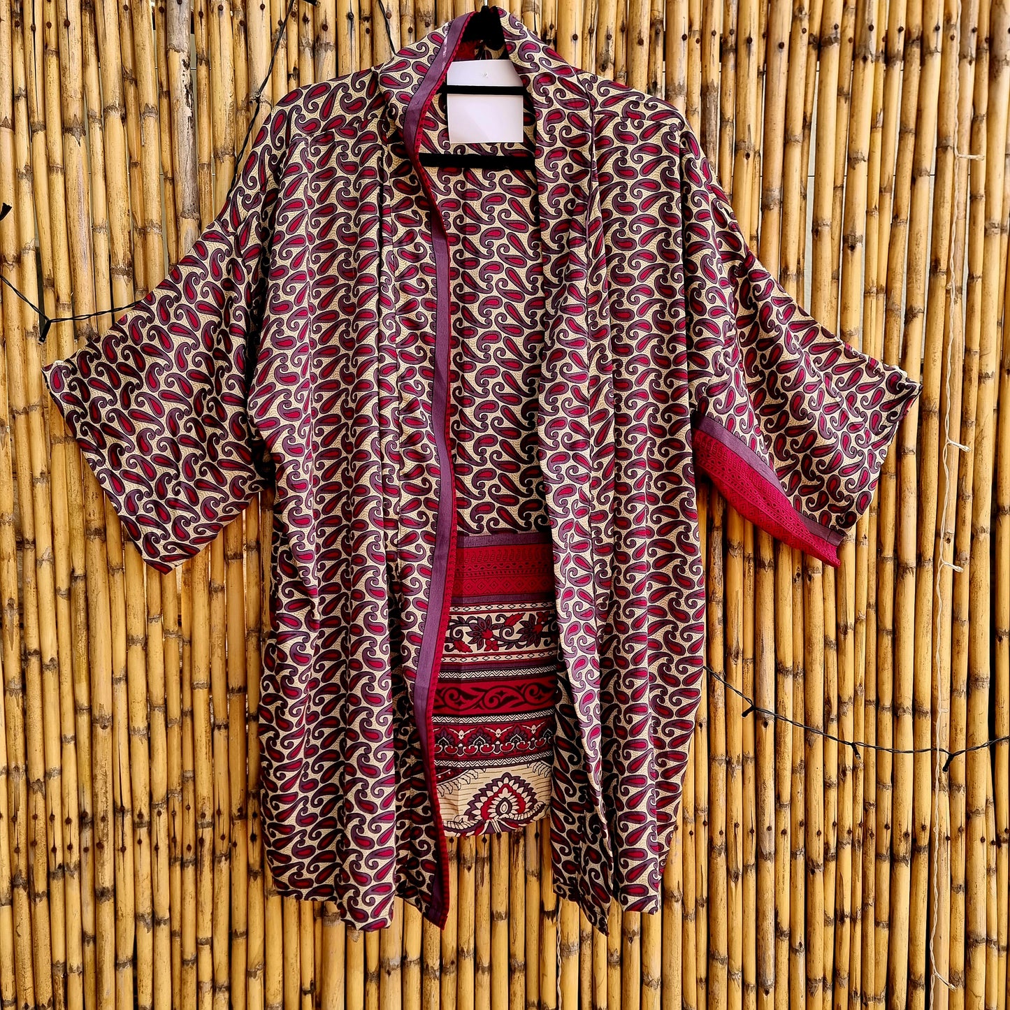 Sanguine Short Kimono