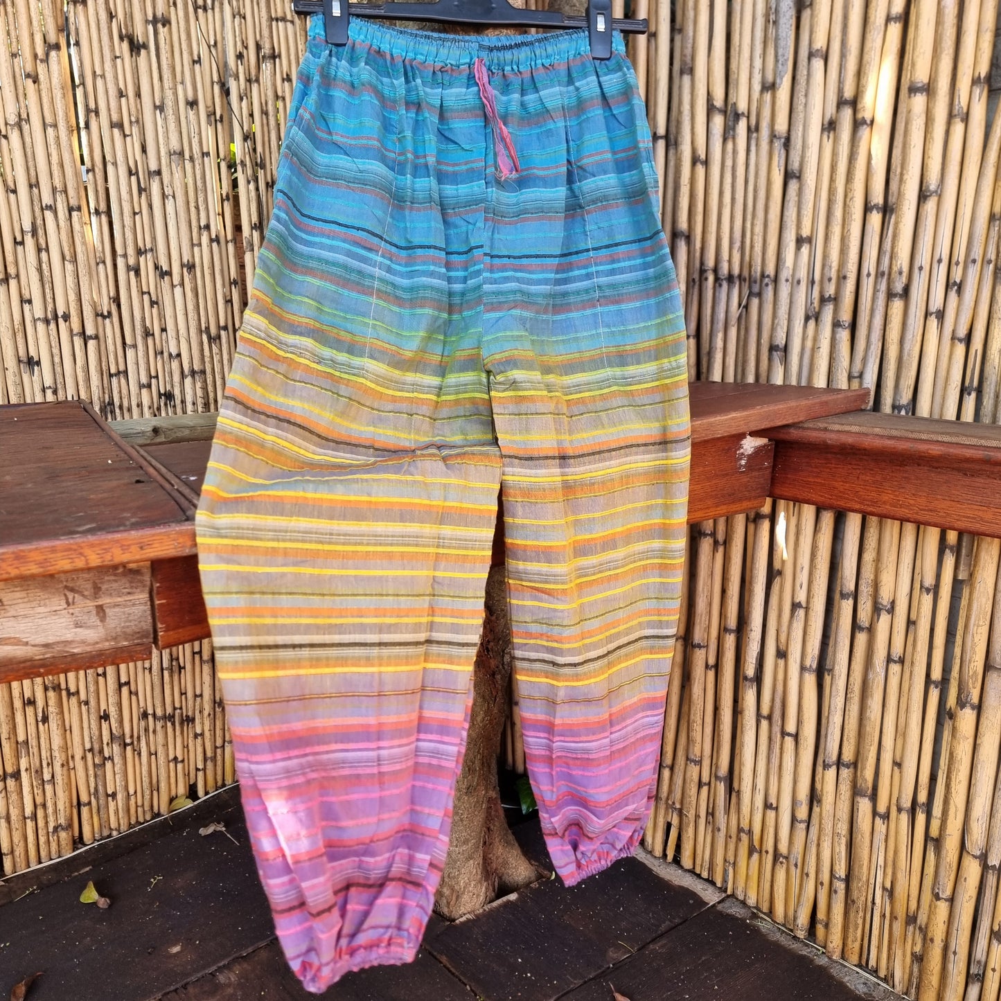 Beach Fire Cotton Pants