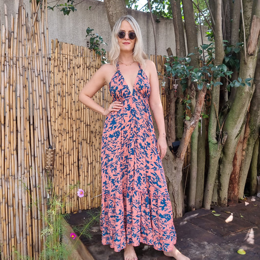 Berry Sorbet Silk Dress