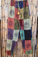 Druid's Cotton Patchwork Pants (Medium)