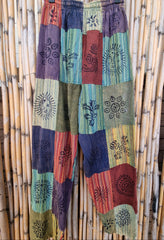 Druid's Cotton Patchwork Pants (Medium)