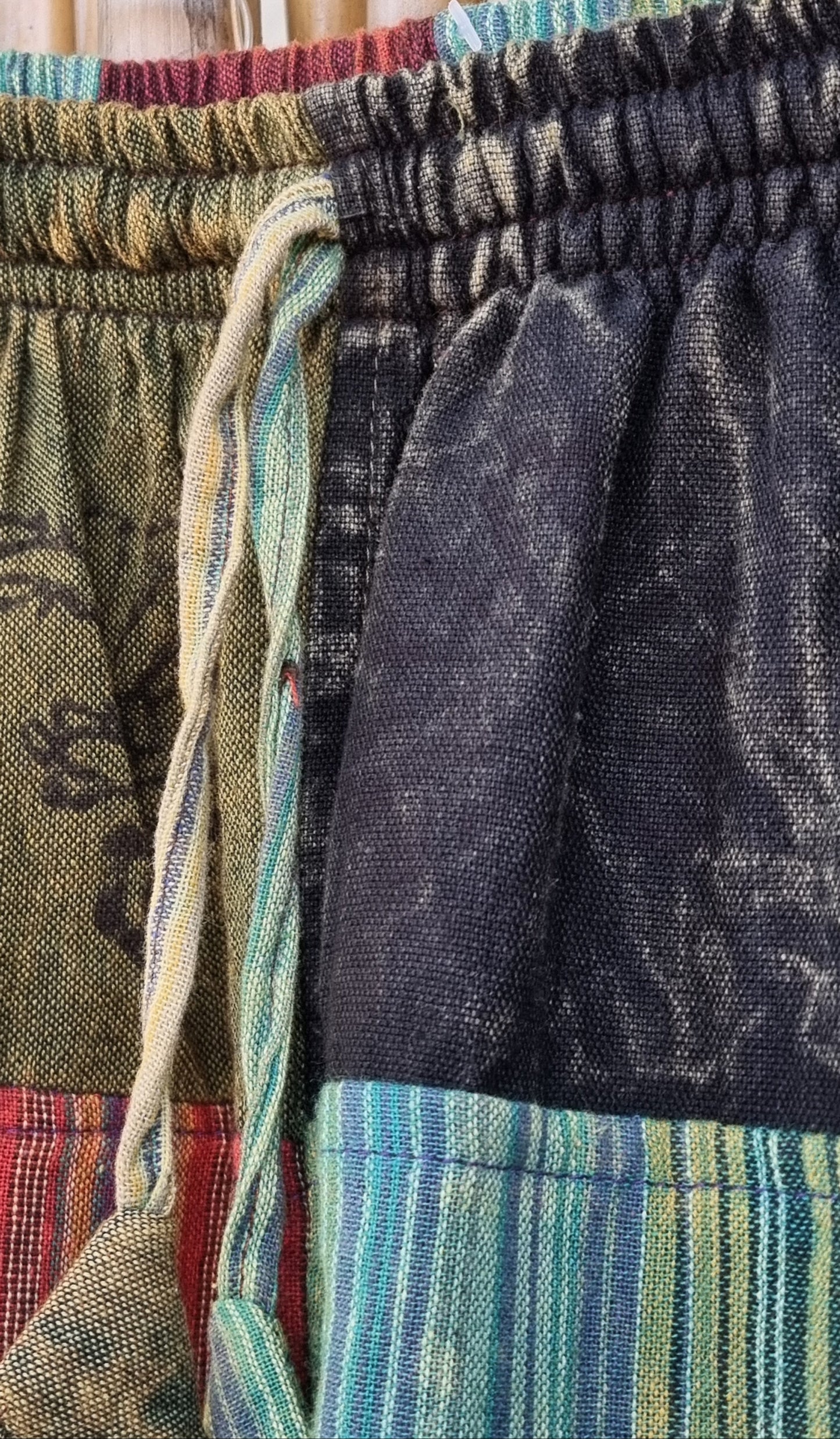 Lakeside Cotton Patchwork Pants (Extra Large)