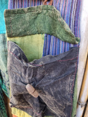 Shambala Cotton Patchwork Pants (Large)