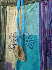 Shambala Cotton Patchwork Pants (Large)