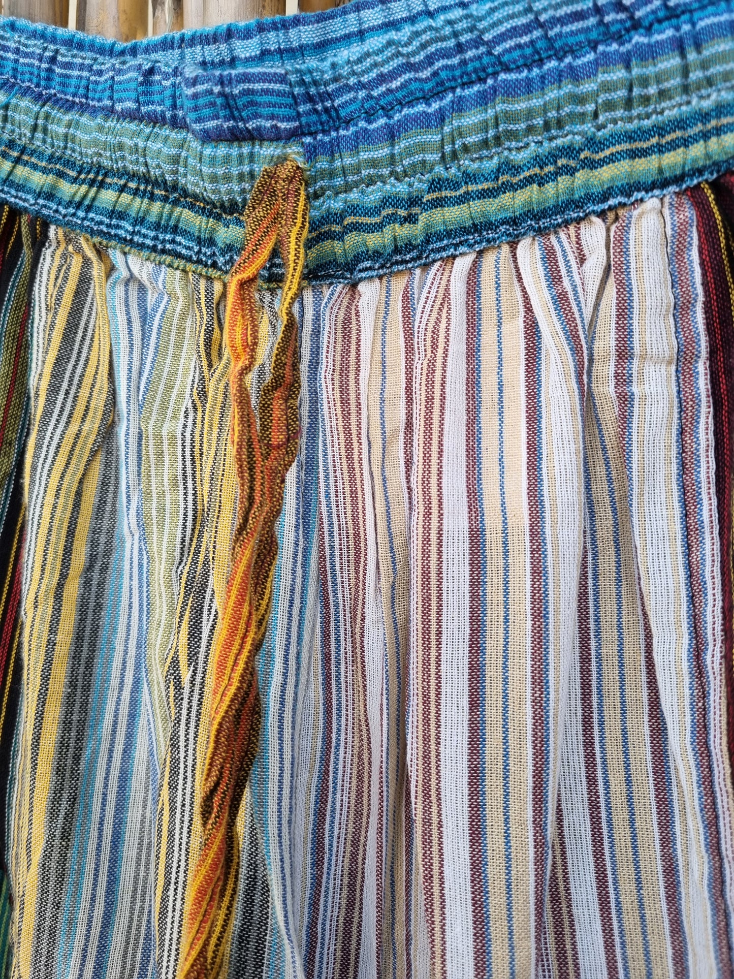 Druid's Dreamscape Cotton Patchwork Pants (3XL)