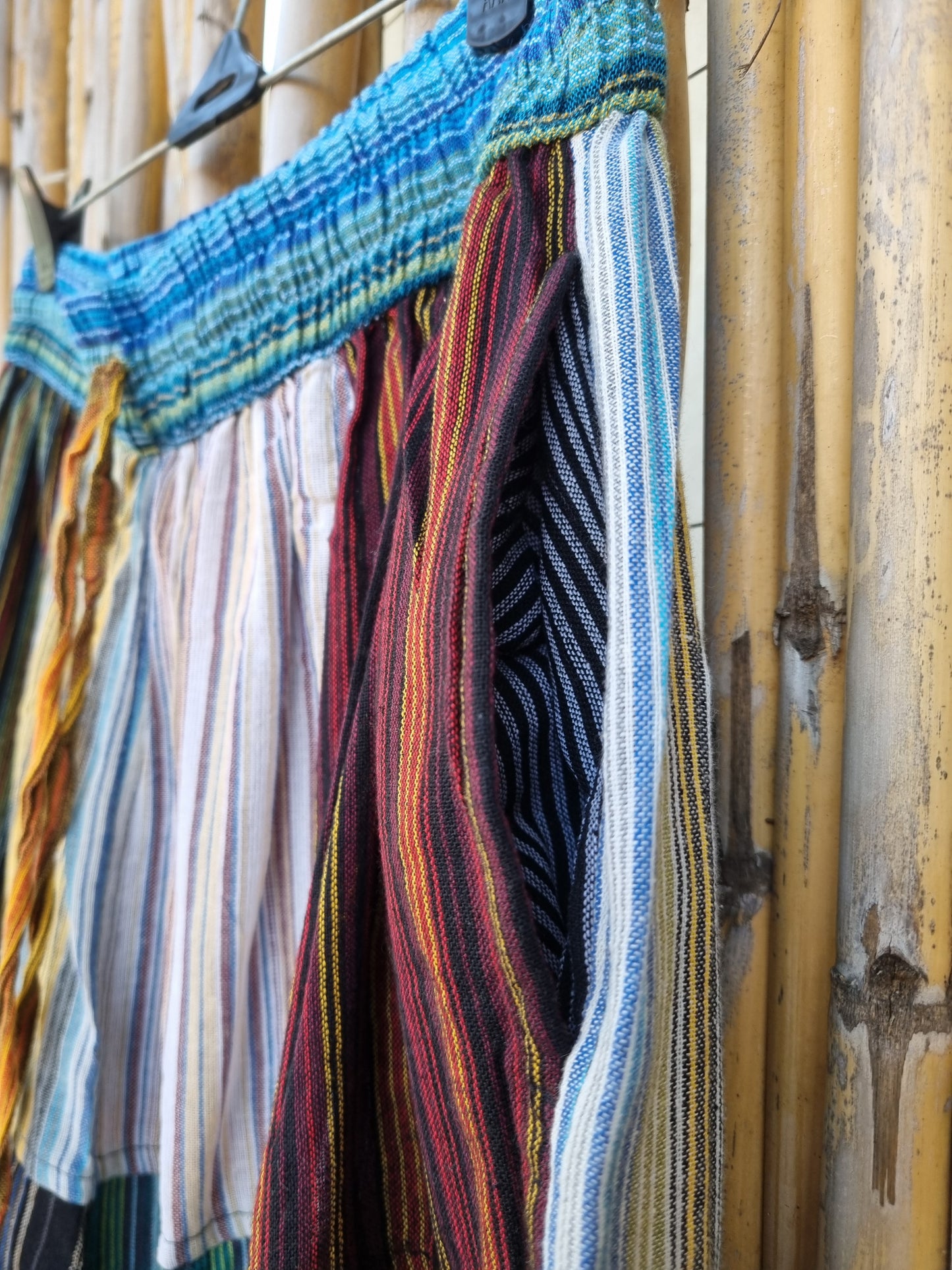 Druid's Dreamscape Cotton Patchwork Pants (3XL)