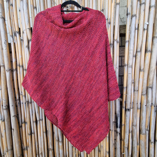 Fired Stone Knitted Shawl