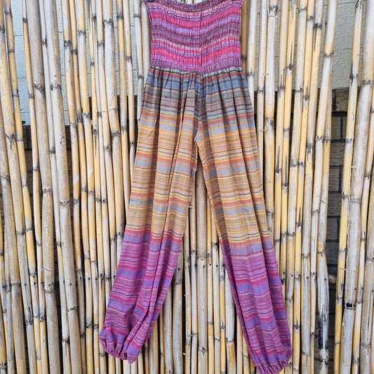 Poppy Pink Cotton Pants