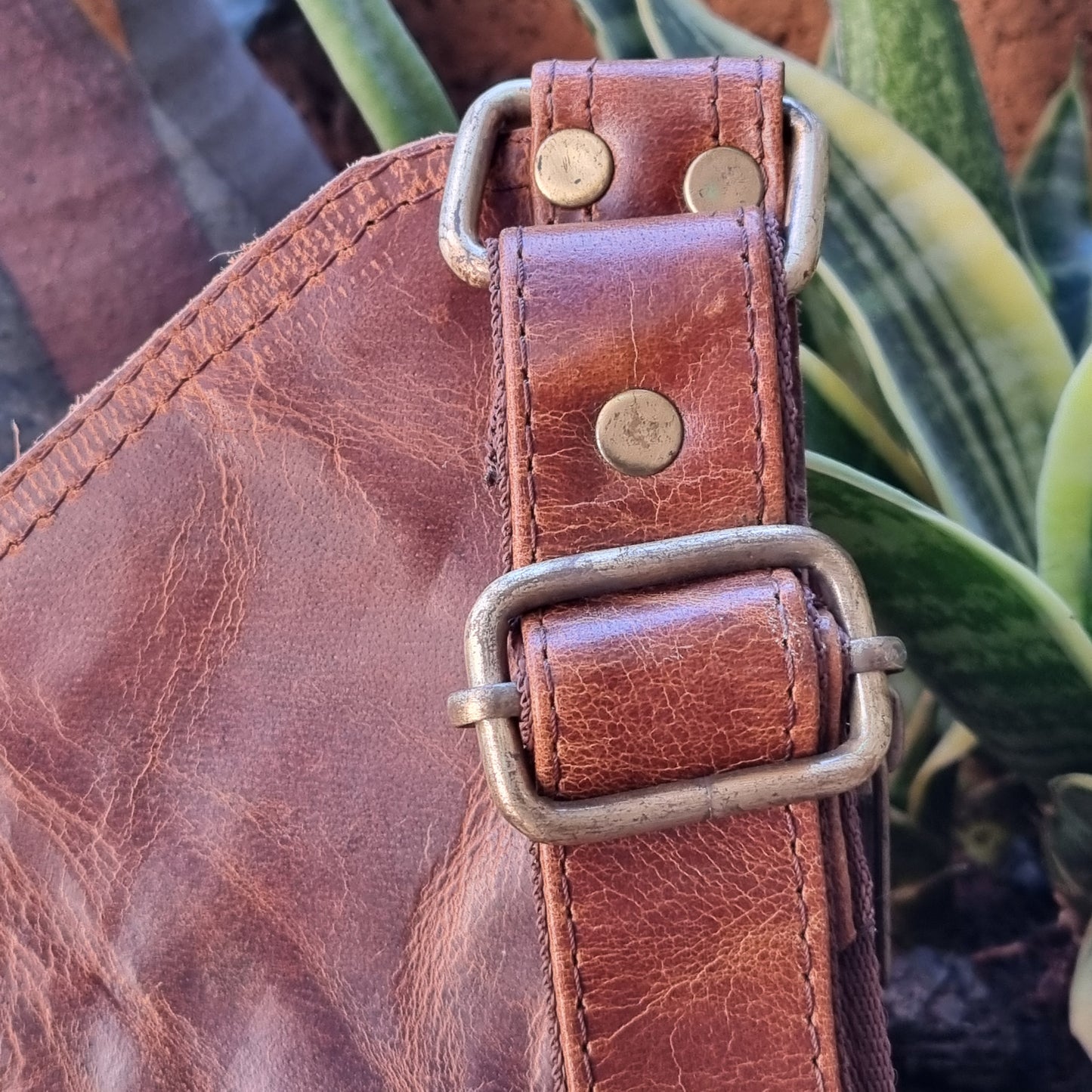 Leather Man Satchel