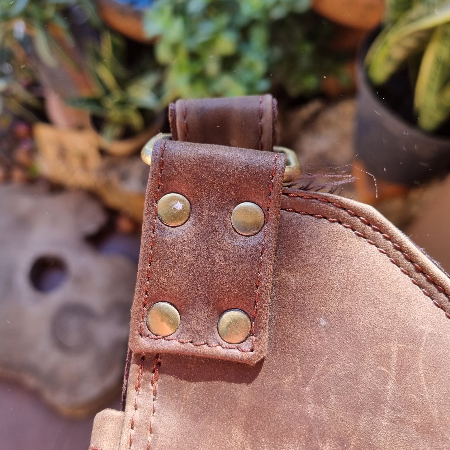 Leather Man Satchel