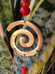 Spiral Brass Bell Chime