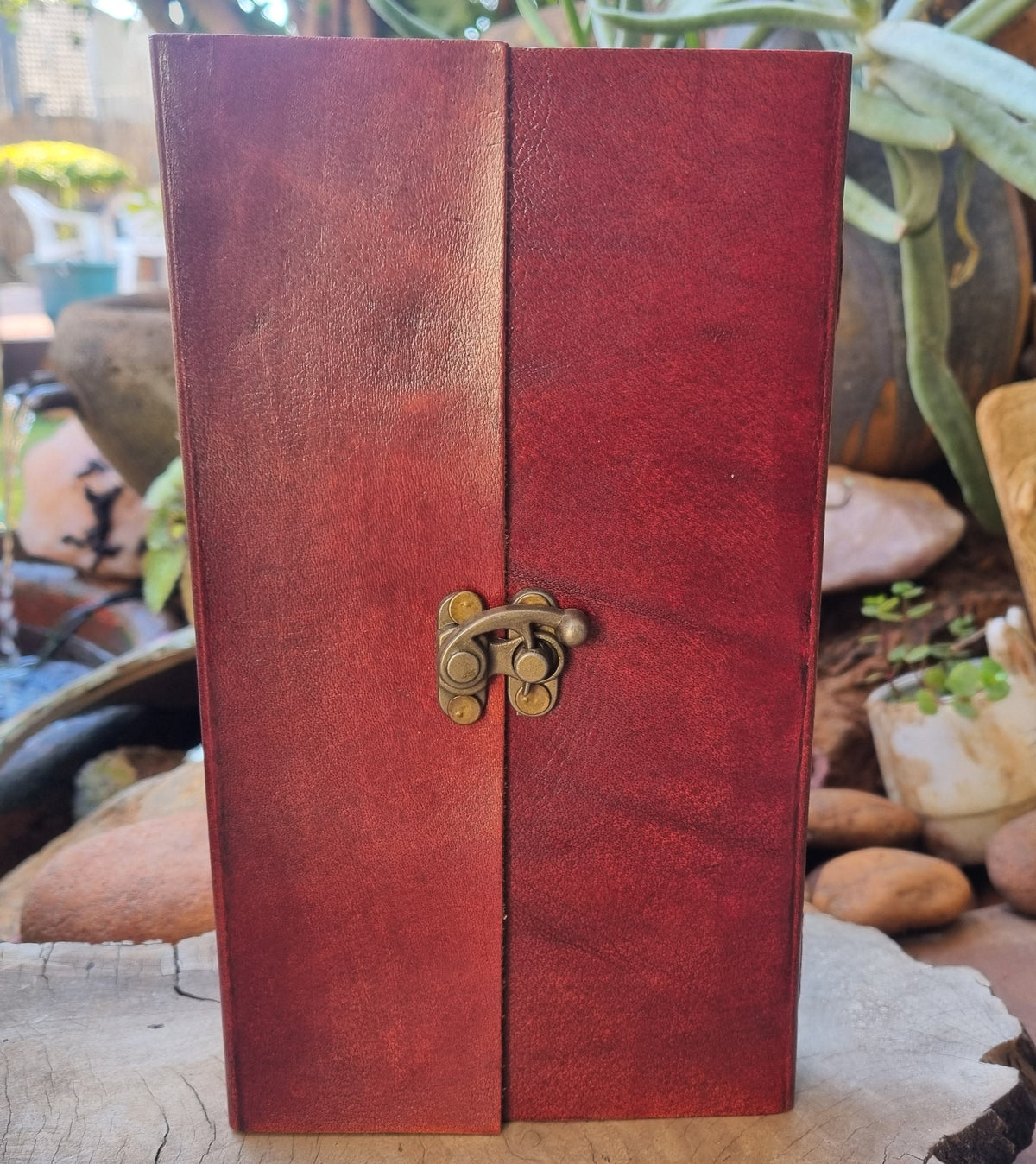 Blank Leather Journal