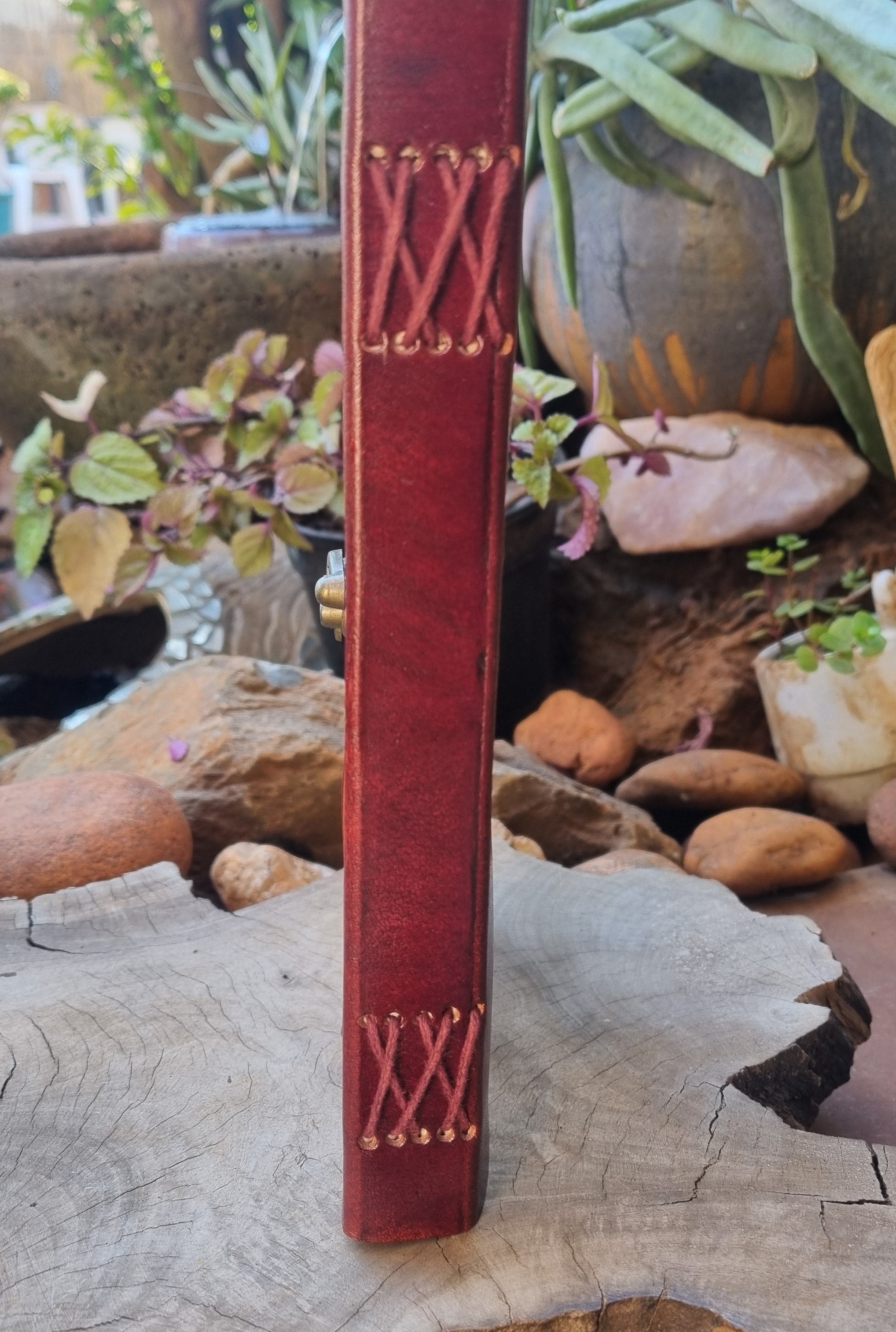 Blank Leather Journal